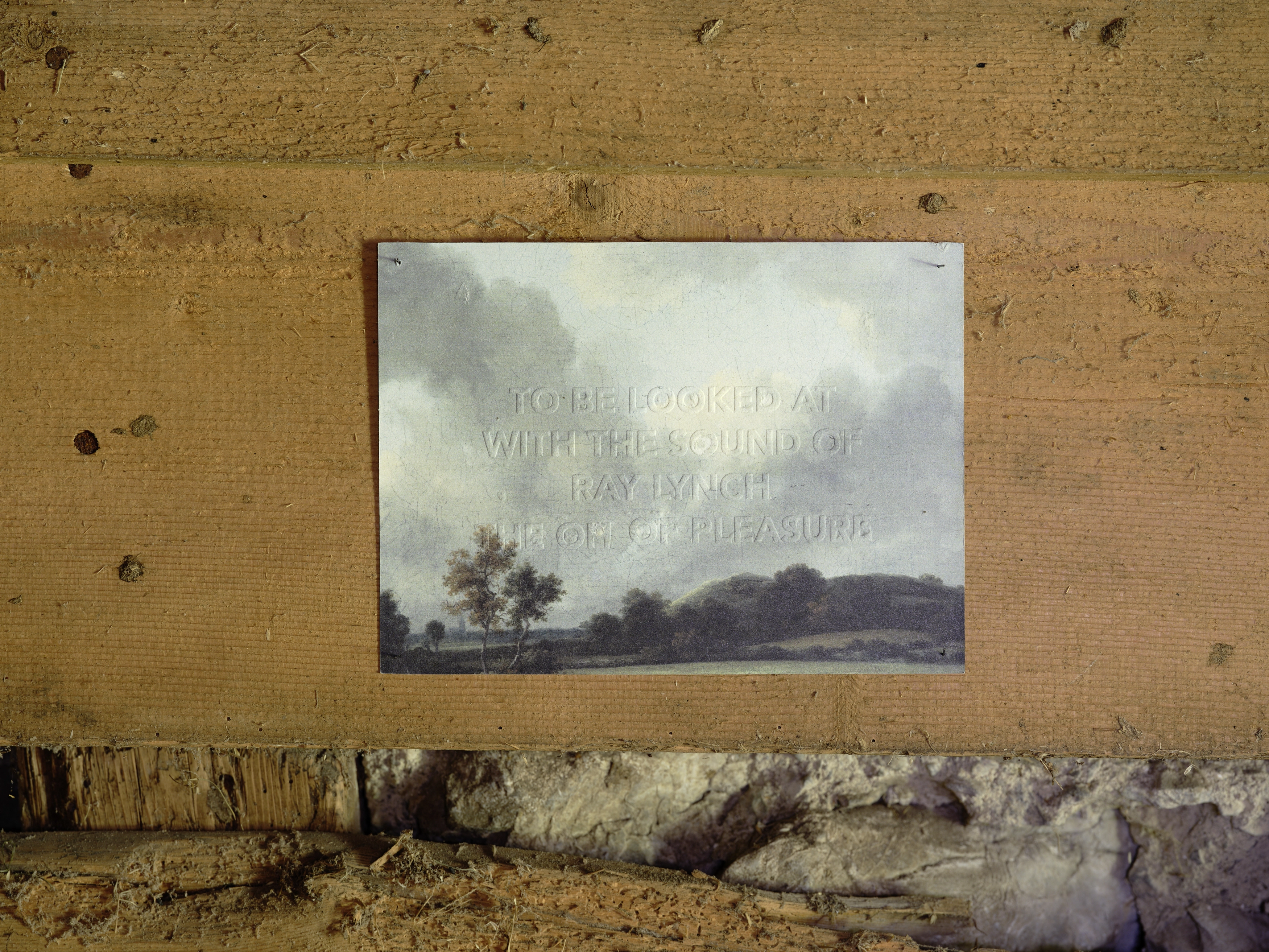 Maria Loboda – An exhausted Dr. John Dee enjoys the view towards the lake, 2021 – Photo: David Aebi