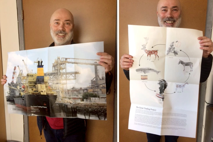 Bill Burns – The Great Trading Project, 2019 – Photo: Bill Burns